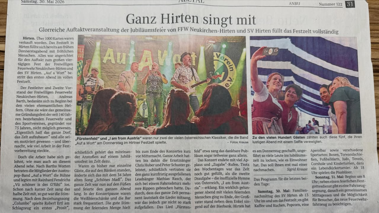 Auf A Wort - STS & Austropop